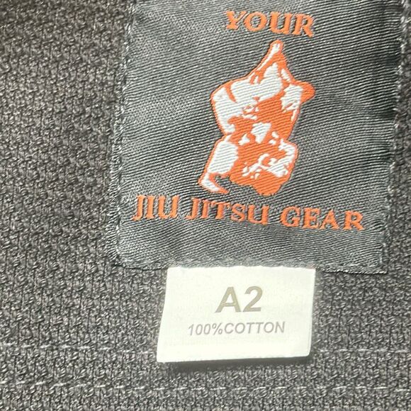 BJJ Gi A2 Your Jiu Jitsu Gear Black Uniform Top Fighting Kung Fu Martial Arts - Picture 6 of 6